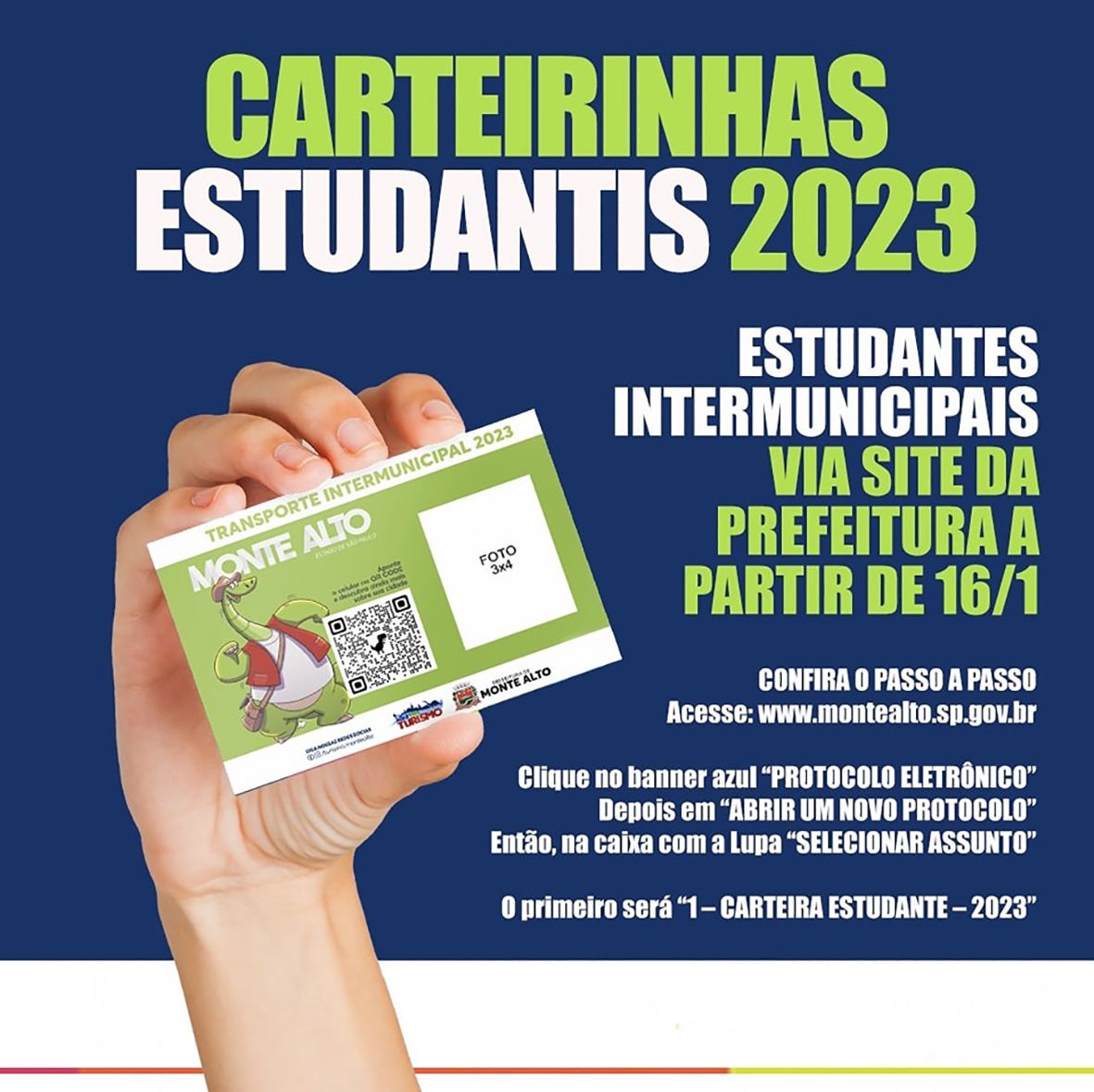 Carteirinha de Estudante 2023