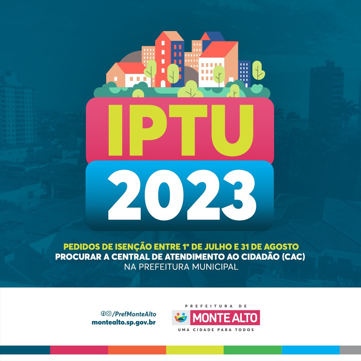 IPTU 2023 Prefeitura está recebendo pedido de desconto e de isenção